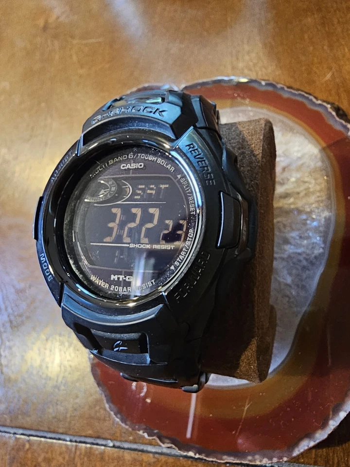 Full Metal Gshock Mtg Solar Shock Resistant RARE - Image 3 of 4