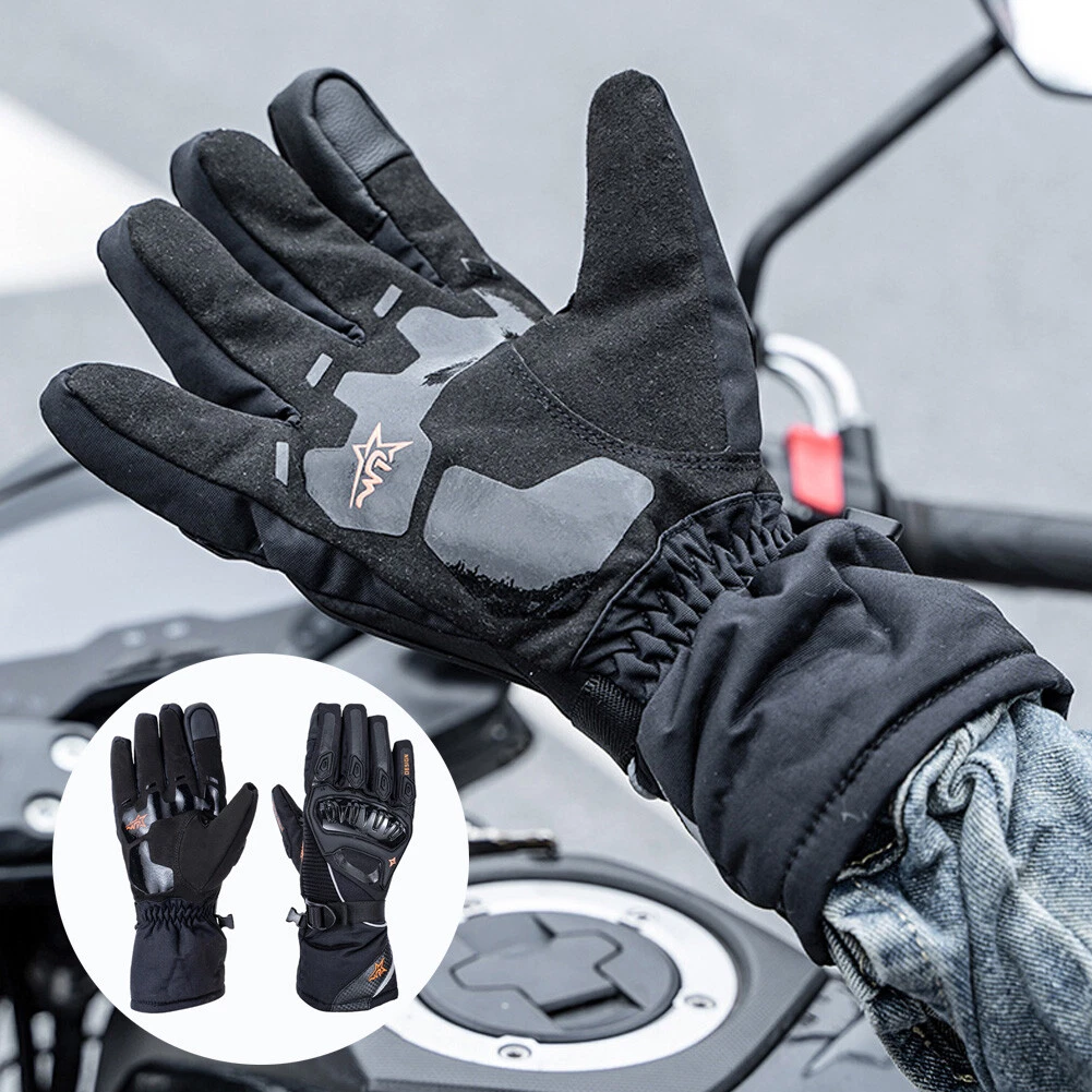 Winter Motorcycle Gloves Touchscreen Riding Gloves Ski Cold Weather Warm Gloves