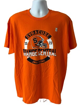 Syracuse Football Orange Central JMA Dome Shirt Men XL 2023 Orange Short Sleeve