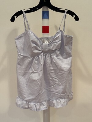 H&M Woman s Shirt W / Straps - Size 6