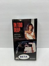 IN TOO DEEP 1989 NEW FACTORY SEALED RARE VINTAGE BETAMAX Santha Press,Hugo Race