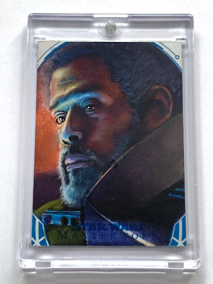 2018 Topps Star Wars Masterwork 1/1 Sketch Card Saw Gerrera by CARLOS CABALEIRO