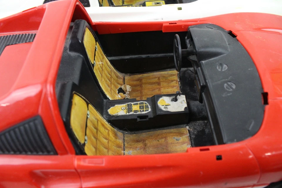 2 винтажные 1986 Mattel Мексика кукла Barbie белый красный FERRARI спортивный автомобиль 21» редкая - Изображение 4 из 4