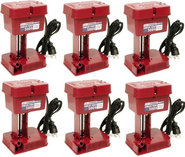 (6) Dial 1055 5000 CFM Econ Offset Evaporative Swamp Cooler Pumps for