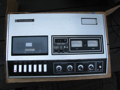 VINTAGE PANASONIC RS-270US STEREO CASSETTE TAPE DECK RETRO COOL
