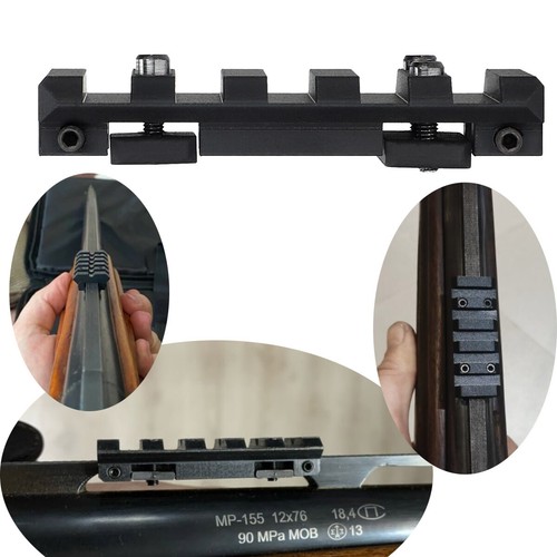 ohhunt Rifle Shotgun Ventilated Rib Mount 20mm Picatinny Rail Red Dot Sight Base eBay