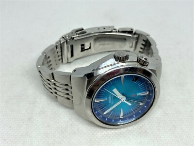 商品確認用】SEIKO 4S12-0010 メカサス 自動巻き SEIKO メカサスブルー