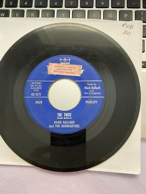R&B 45 RPM RECORD - HANK BALLARD AND THE MIDNIGHTERS - KING 45-5171