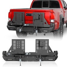 Rear Bumper W5.3 Jerry Can Holder 37 Tire Carrier Fit 16-23 Toyota Tacoma