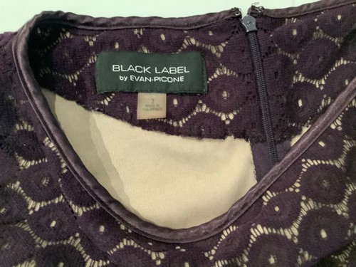 Girl’s Lot Black Label Dress Size 2 and Ivory Faux Fur Shrug Teen Youth Bundle - Picture 12 of 24