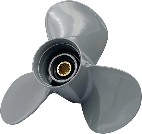 Boat Propeller 11 1/8x13 fit Honda Engine 35-60HP 13 Spline NO. 59130-ZV5-013AH - Picture 3 of 5