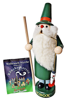   Original Erzgebirge Knox Räuchermännchen Waldschrat Räucherfigur Seiffen #61B