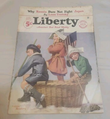 Liberty Magazine Vol. 9 #9 February 27 Issue 1932Thrasher Art. Htler Inside
