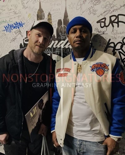 AZ Autografato Firmato Vinile 12” Singolo “Hey AZ” (ft. SWV) Hip Hop; Nas; The Firm - Foto 3 di 4