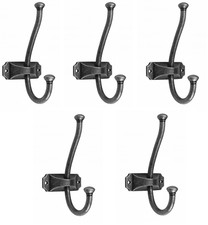 Gancio per Cappotto appendiabiti da parete Antico Argento Retrò Set