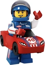 LEGO Series 18 Race Car Guy Minifigure (71021) New Retired Collectible Rare CMF