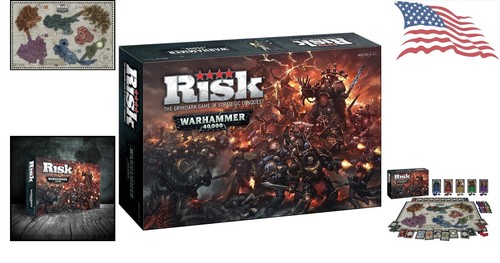 Warhammer 40k Risk Game - Edizione Limitata - Licenza Ufficiale - Versione Personalizzata - Foto 2 di 11