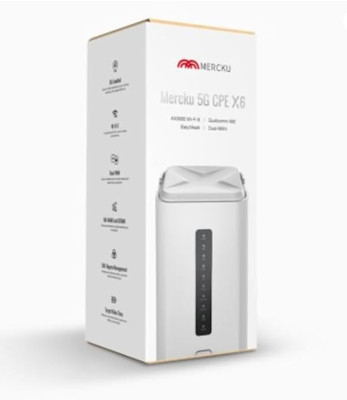 5G CPE AX 1800 Wi-Fi 6, eSim, Dual-WAN, Easy Mesh （only White Color Available)