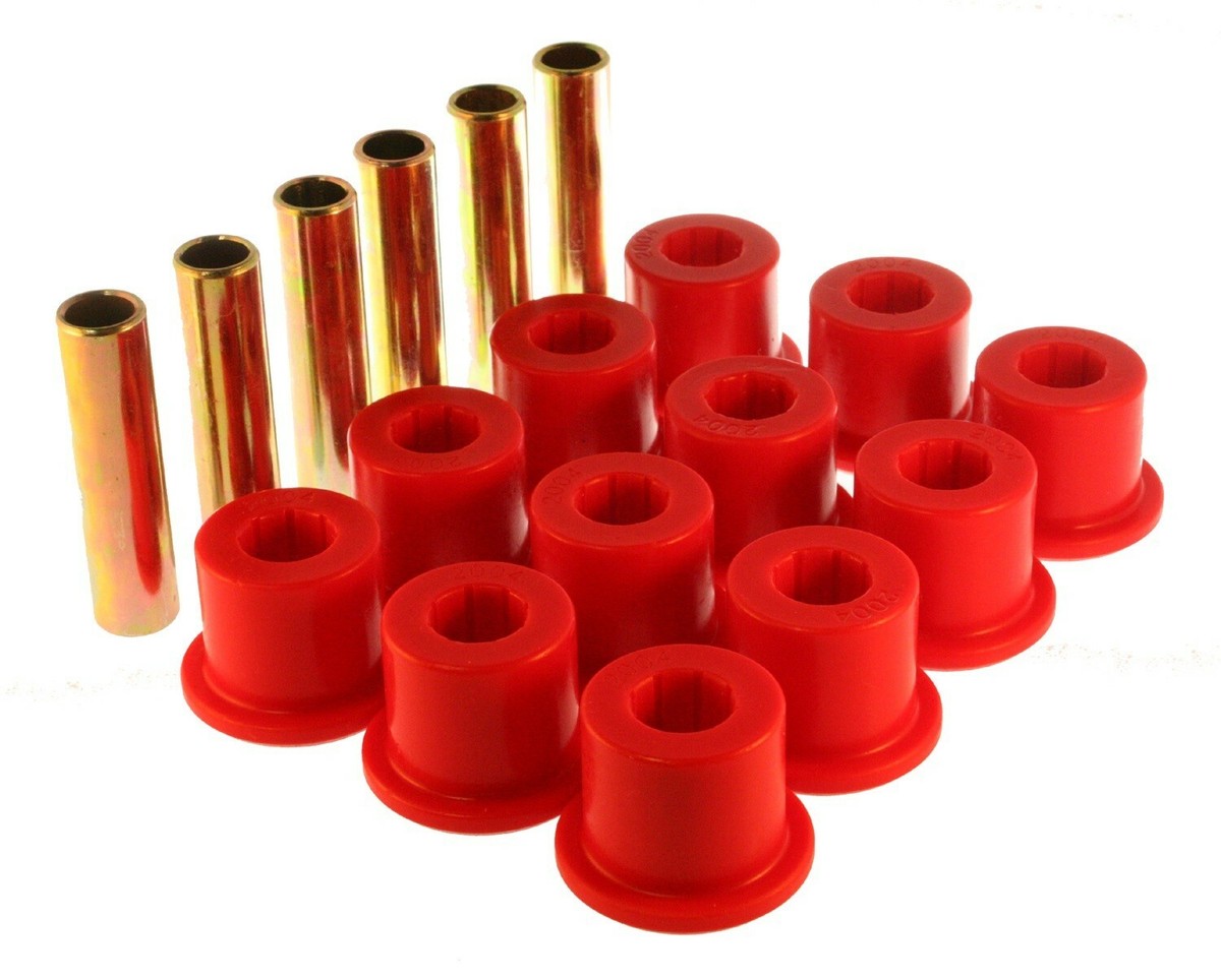 Energy Suspension Red Rear Leaf Spring Bushings for 73-87 Chevy 67
