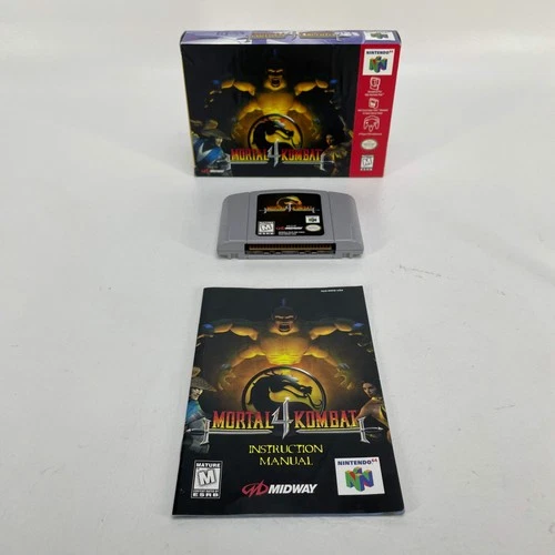 Mortal Kombat 4 (Nintendo 64 N64, 1998)