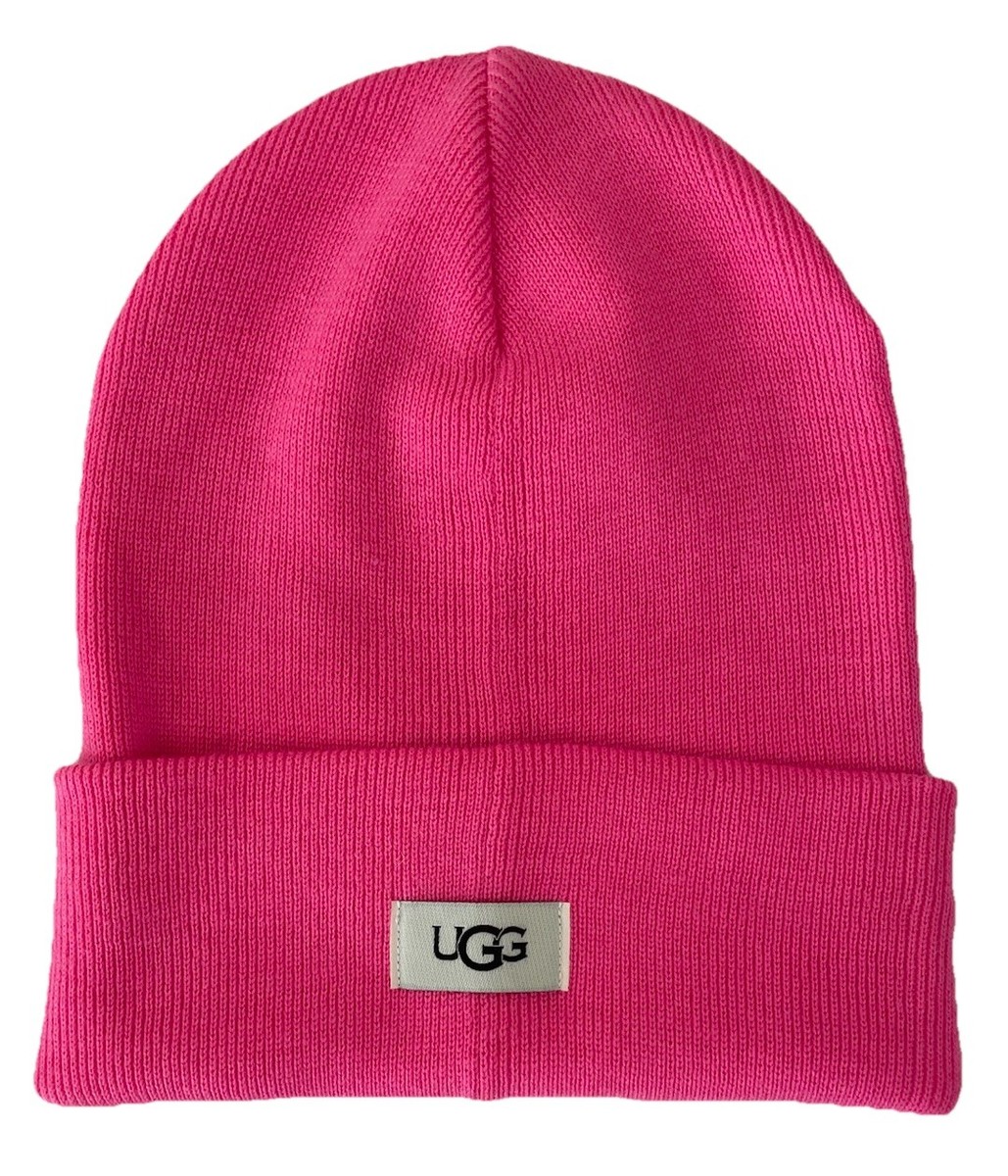 UGG Pink Knit Cuff Wool-Blend Beanie UGG Knitted Hat Pink Cloud - Accessories main image 2