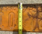 Vintage 34 CA License Plate 1934 California Lic 3Y 50 11 Original — photo 3