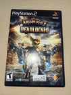 Ratchet: Deadlocked (Sony PlayStation 2, 2005) With Manual. Tested And Working