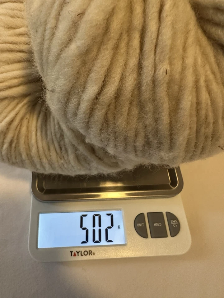 手工纺羊毛纱 O'Higgins 地区智利 100% 羊毛 500 克 — 第 3/4 张图片