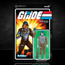 GI Joe Major Bludd Mercenary Action Figure 3.75  Super7 ReAction