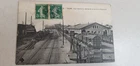 Old postcard postcard 37 train TOURS interior view of the stations animated 1908