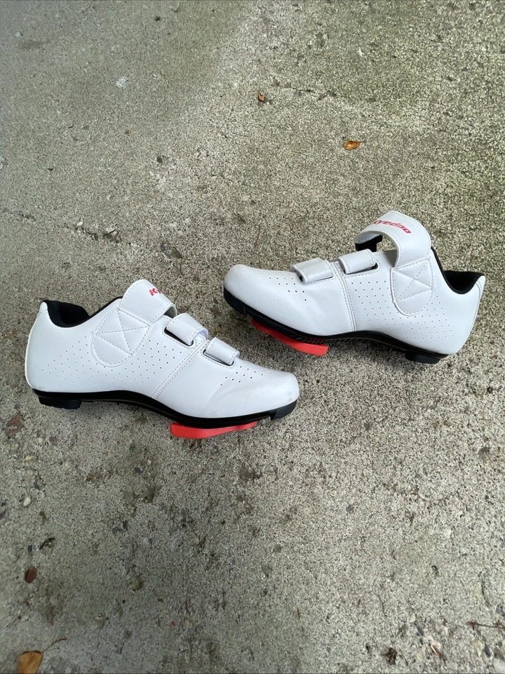 KYEDOO Indoor/outdoor Cycling Shoes Womens  EU Sz 37 Us Sz 7 White NWOB - Image 4 of 4