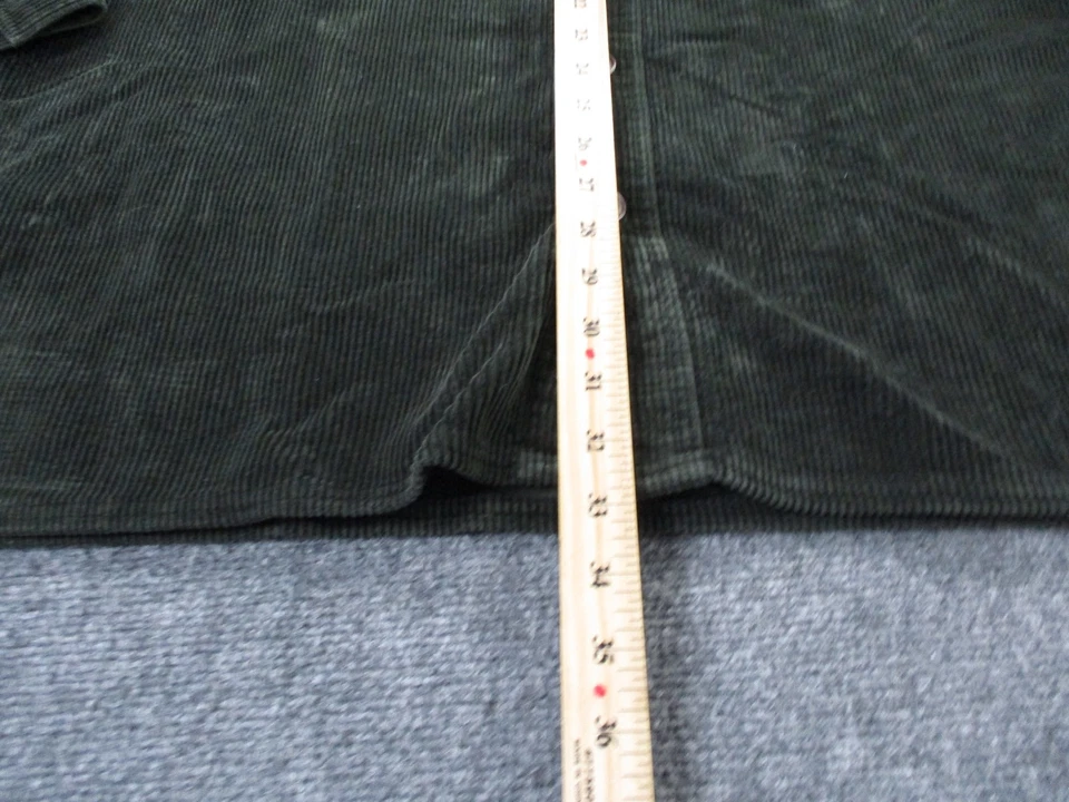 Vineyard Vines Shirt Mens XL Green Corduroy Skiff Business Classic Work Heavy - Image 4 of 4