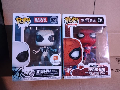 Spider-man Funko  Spiderverse And  Future Foundation MARVEL Vinyl Figures