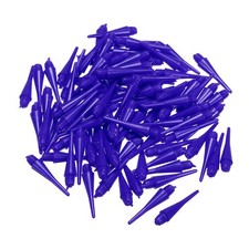 Plastic dart tips, 30pcs 2BA soft thread dart tips, blue
