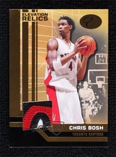 2007-08 Bowman Elevation Relics Black 1/1 Chris Bosh #ERP-CBO Patch HOF 0wb