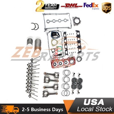 1.8T Gaskets Rebuilding & Pistons Kit Fit For VW Golf Passat AUDI A4 AGU ANB AEB