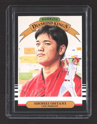 Shohei Ohtani #14 — 2019 Panini Donruss baseball card