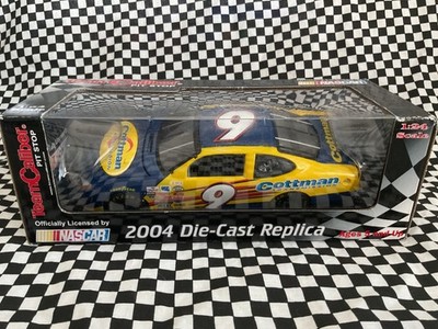 Jeff Burton #9 COTTMAN Ford Nascar 1/24 Die-cast 2004 Team Caliber Pit Stop