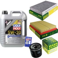 Mann Inspektionspaket 5L Liqui Moly Special Tec 5W-30 FüR Nissan Juke 1.6 Pulsar