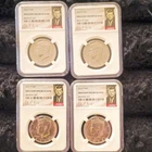 2025-P Kennedy Half Dollar 50C Silver Philadelphia Mint 4 In LOT Total