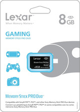 Memory Stick Pro Duo 8GB Gaming Edition Flash Memory Card LMSPD8GBGSBNA