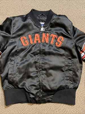 Vintage 90s San Francisco Giants Starter Jacket Spellout Full Zip