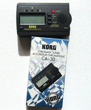 Korg CA-30 Chromatic Tuner w/ Retail Box in Excellent Condition