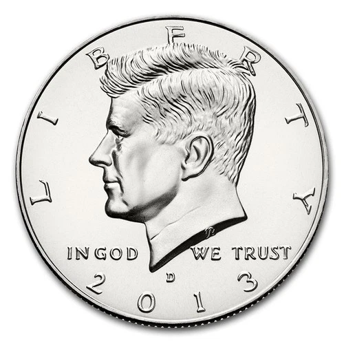 2013-D Kennedy Half Dollar BU Brilliant Uncirculated Denver Mint Coin