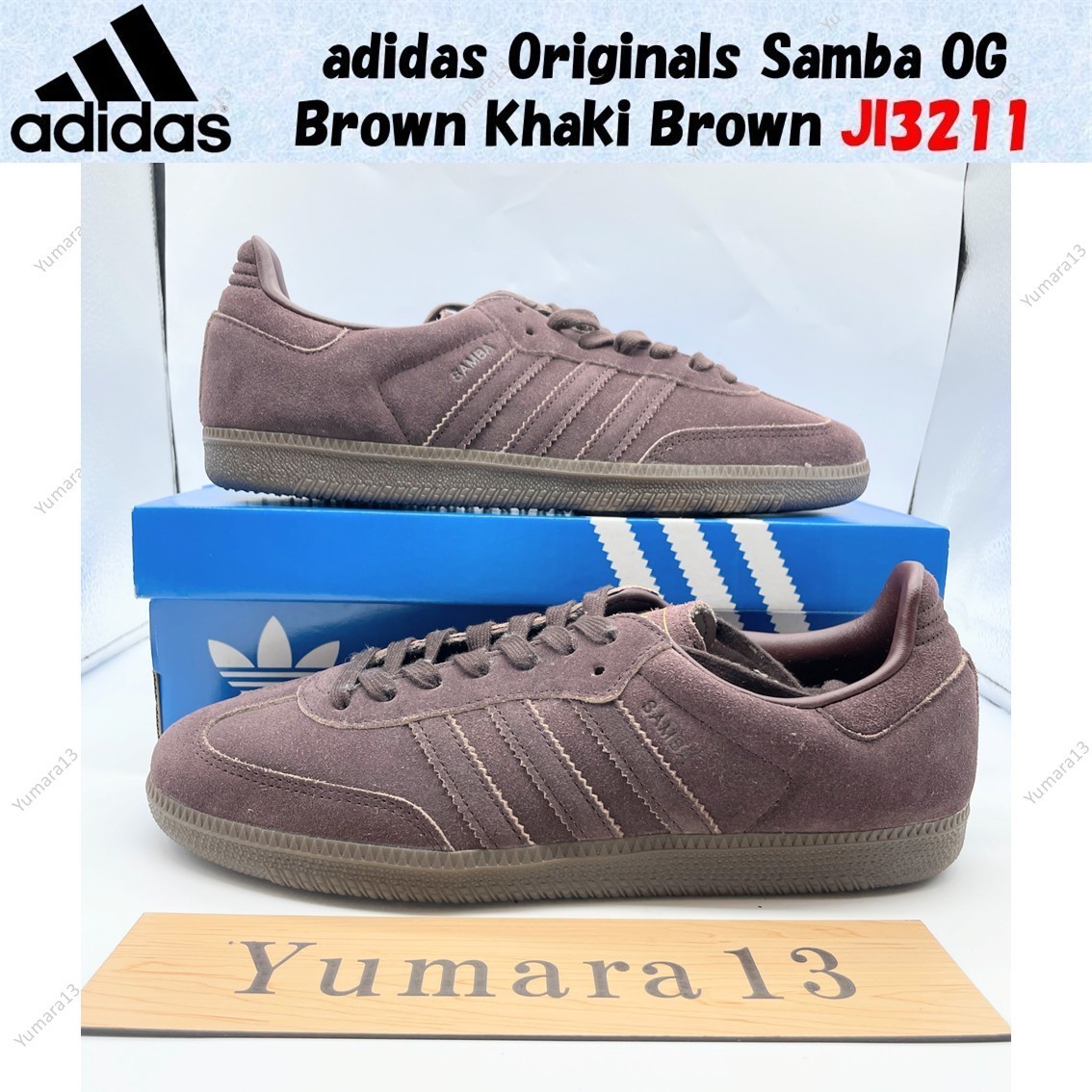 adidas Originals Samba OG Brown Khaki Brown JI3211 Men's Size | eBay
