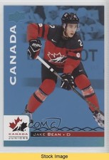 2017 Upper Deck Team Canada Juniors Blue Spectrum Jake Bean #2 READ q2x