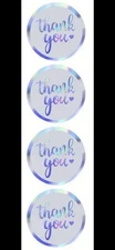 40pcs Thank You Stickers 1 Inch Small Business Envelope Seals Bridal/baby Shower
