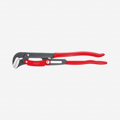 Knipex Pipe Wrench S-Type 22'' w/ Fast Adjustment and Coated Handles