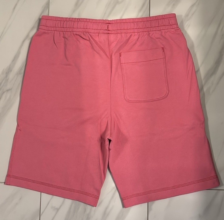 Lacoste Men's Club Lacoste Organic Cotton Shorts Pink New thumbnail 3