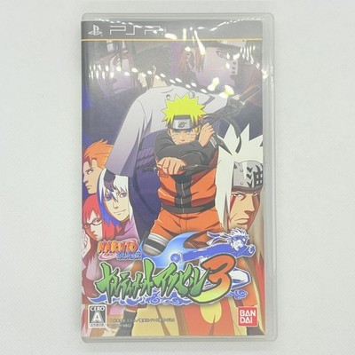Naruto Shippuden Narutimate Accel 3 / Ultimate Ninja Heroes PSP Japanische Ve...